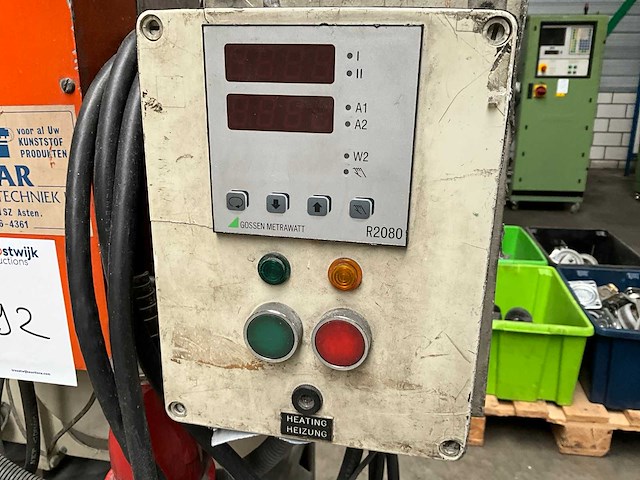 1991 stougaard cs-3 granulaat droger / hopper - afbeelding 3 van  4