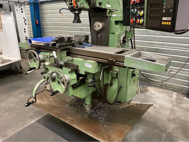 1991 supermax ycm-2gs horizontale en verticale universele freesmachine - afbeelding 4 van  24