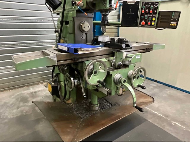 1991 supermax ycm-2gs horizontale en verticale universele freesmachine - afbeelding 6 van  24