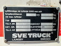 1991 svetruck 860-28 zware dieselheftruck – 8.000 kg – 5.000 mm hefhoogte - afbeelding 19 van  26