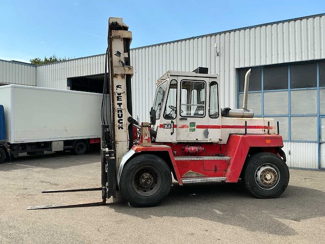 1991 svetruck 860-28 zware dieselheftruck – 8.000 kg – 5.000 mm hefhoogte - afbeelding 20 van  26
