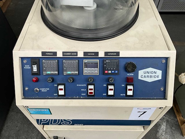 1991 union carbide / parylene coater pds 2010 vacuüm depositiesysteem - afbeelding 5 van  10