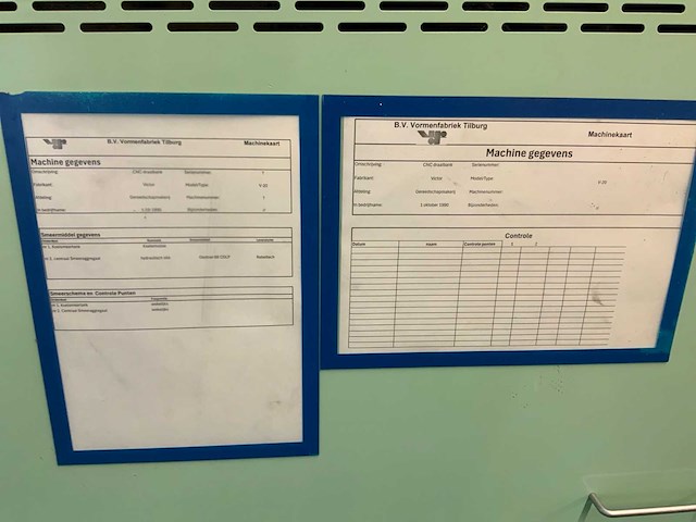 1991 victor v-turn 20 cnc-draaibank - afbeelding 2 van  23