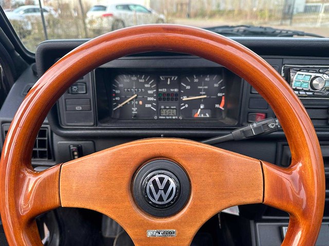 1991 volkswagen golf cabriolet 1.8, yz-61-zs - afbeelding 8 van  12