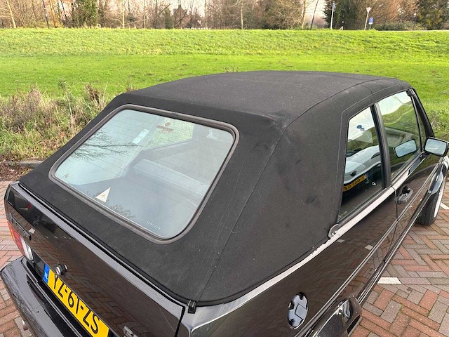 1991 volkswagen golf cabriolet 1.8, yz-61-zs - afbeelding 4 van  12