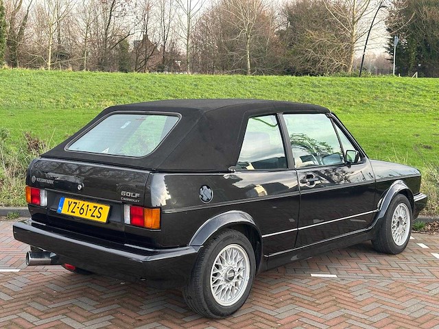 1991 volkswagen golf cabriolet 1.8, yz-61-zs - afbeelding 6 van  13