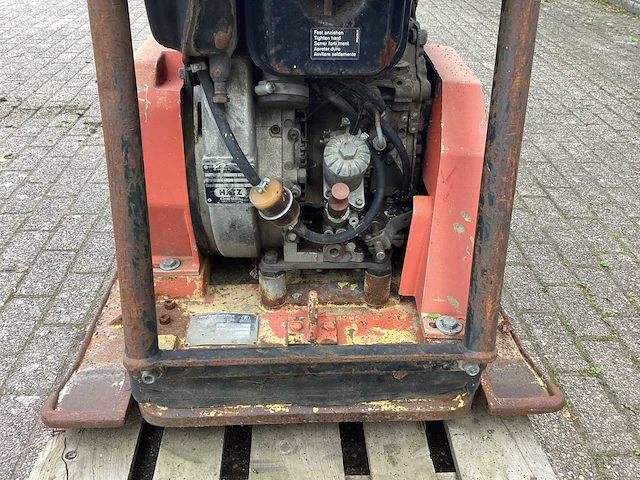 1991 wacker werke dpu6055 trilplaat - afbeelding 4 van  14