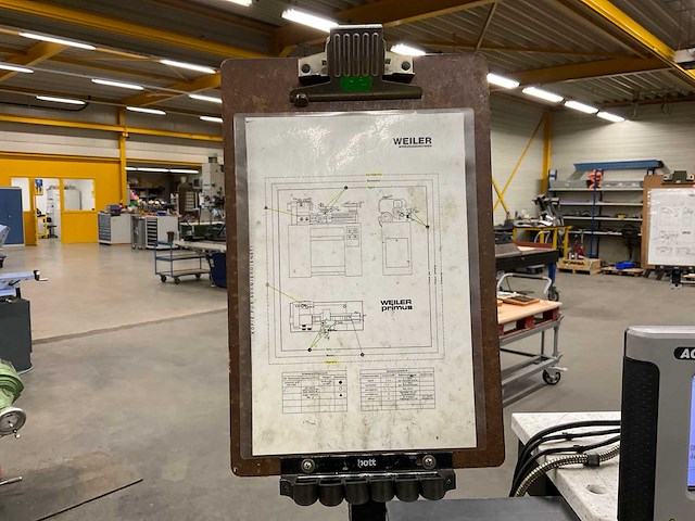 1991 weiler lz primus gs universele draaibank - afbeelding 7 van  25