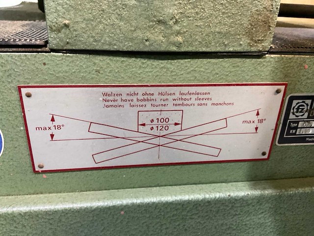 1991 zimmermann ozs rolschuurmachine - afbeelding 12 van  12