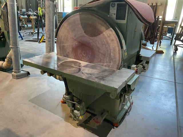 1991 zimmermann sz-4 dubbelzijdige schijfschuurmachine - afbeelding 3 van  8