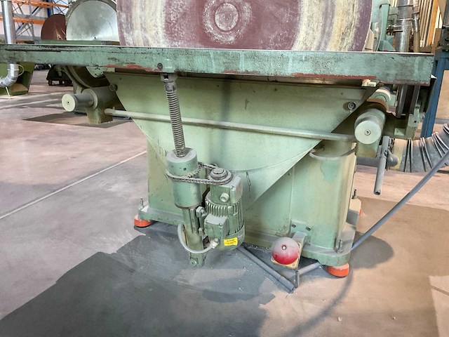 1991 zimmermann sz-4 dubbelzijdige schijfschuurmachine - afbeelding 7 van  8