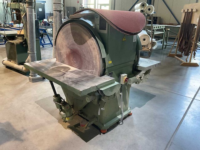 1991 zimmermann sz-4 dubbelzijdige schijfschuurmachine - afbeelding 5 van  8