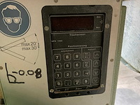 1991 zimmermann sz-4 dubbelzijdige schijfschuurmachine - afbeelding 7 van  8