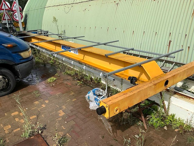 1992 abus elv 2,5 ton bovenloopkraan - afbeelding 1 van  12