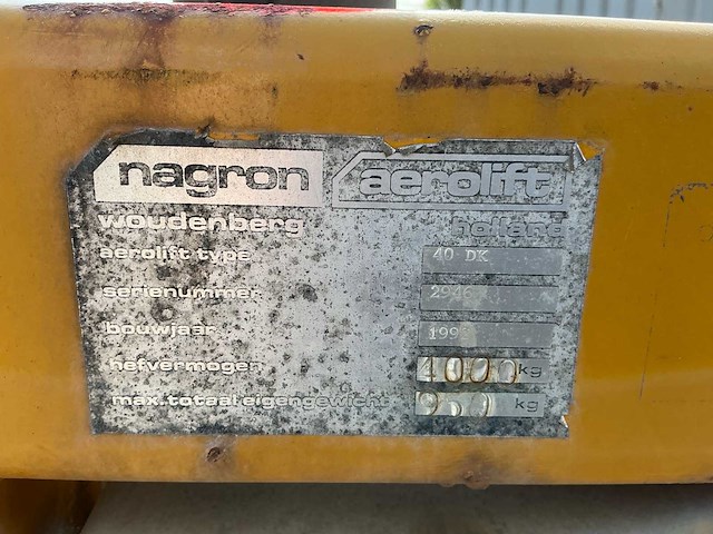 1992 aerolift vaacuumheffer 40dk overige wegenbouw - afbeelding 4 van  19