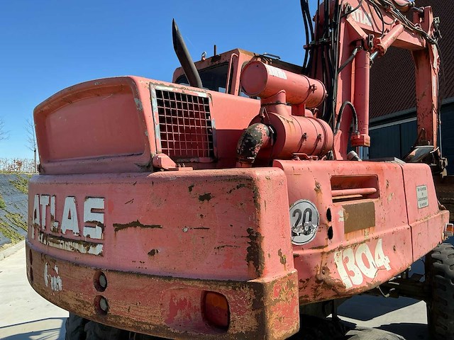 1992 atlas 1304 banden graafmachine - afbeelding 11 van  35