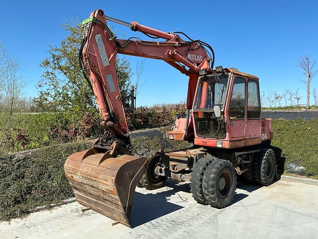1992 atlas 1304 banden graafmachine - afbeelding 1 van  35