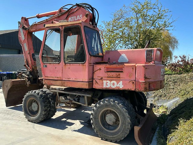 1992 atlas 1304 banden graafmachine - afbeelding 5 van  35