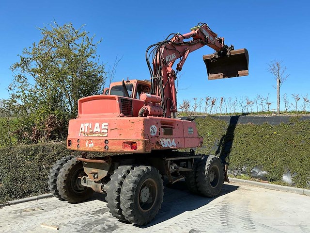 1992 atlas 1304 banden graafmachine - afbeelding 9 van  35