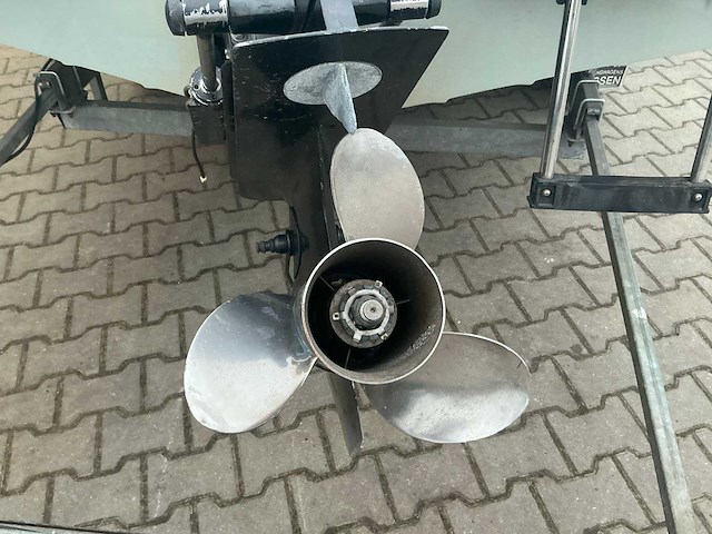 1992 bayliner v6 capri 4.3 sportcruiser boot met 2003 kalf kbe kiep boottrailer - afbeelding 18 van  63