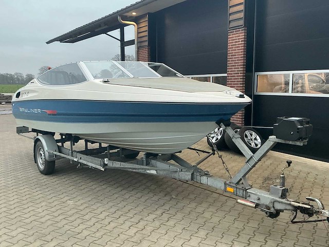 1992 bayliner v6 capri 4.3 sportcruiser boot met 2003 kalf kbe kiep boottrailer - afbeelding 12 van  63