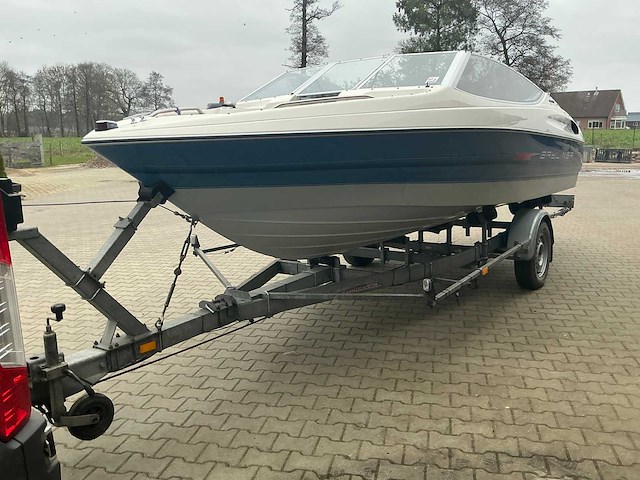 1992 bayliner v6 capri 4.3 sportcruiser boot met 2003 kalf kbe kiep boottrailer - afbeelding 46 van  63