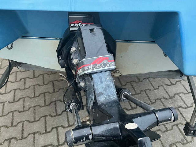 1992 bayliner v6 capri 4.3 sportcruiser boot met 2003 kalf kbe kiep boottrailer - afbeelding 16 van  63