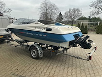 1992 bayliner v6 capri 4.3 sportcruiser boot met 2003 kalf kbe kiep boottrailer - afbeelding 47 van  63