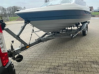 1992 bayliner v6 capri 4.3 sportcruiser boot met 2003 kalf kbe kiep boottrailer - afbeelding 58 van  63