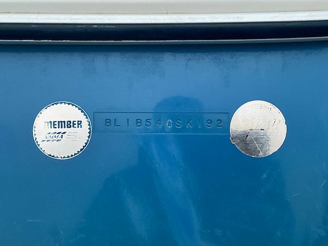 1992 bayliner v6 sportcruiser boot op kalf kbe bootaanhanger - afbeelding 37 van  59