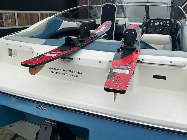 1992 bayliner v6 sportcruiser boot op kalf kbe bootaanhanger - afbeelding 41 van  59