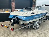 1992 bayliner v6 sportcruiser boot op kalf kbe bootaanhanger - afbeelding 6 van  59