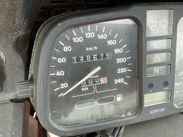 1992 bmw tour k 75 rt motorfiets - afbeelding 13 van  20