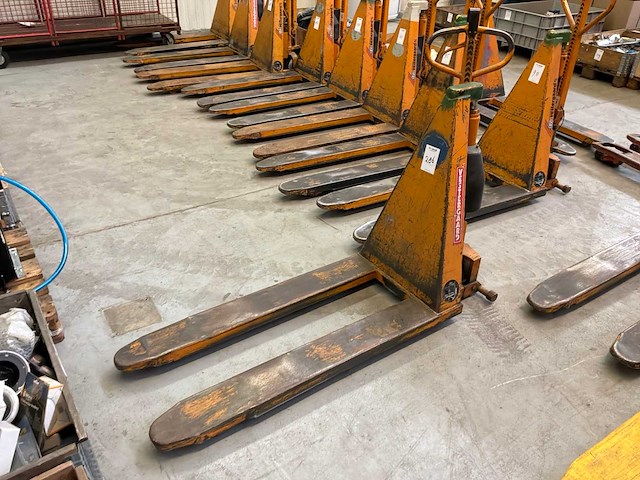 1992 bv 116 hand hydraulische palletwagen - afbeelding 1 van  8