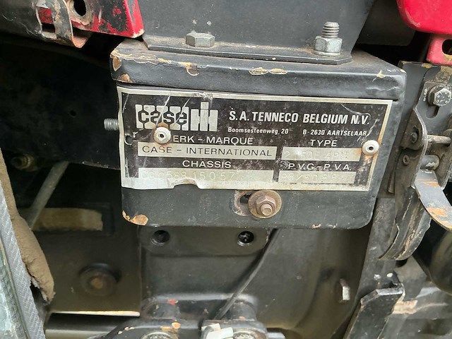 1992 case international 2150 e - vierwielaangedreven landbouwtractor - afbeelding 15 van  35