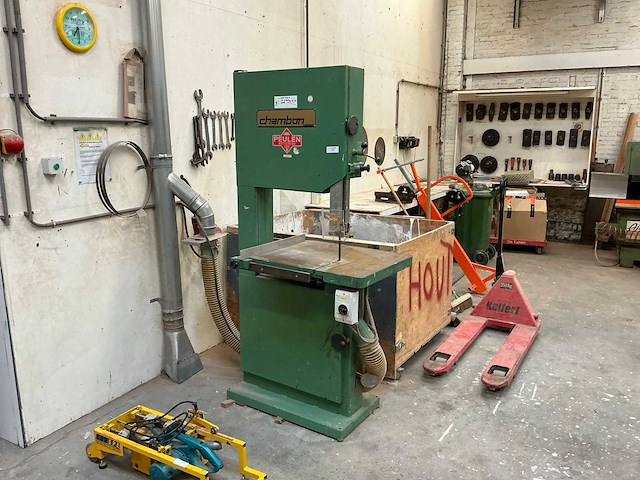 1992 chambon 412 lintzaagmachine - afbeelding 1 van  7