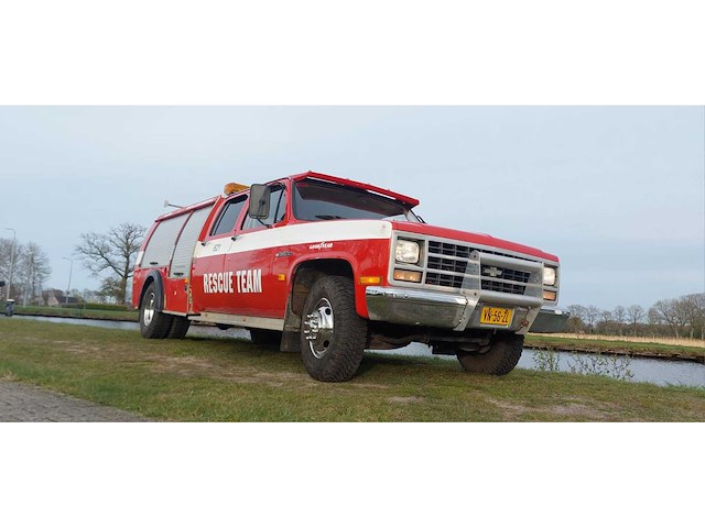 1992 chevrolet 3500 brandweerwagen - afbeelding 12 van  21