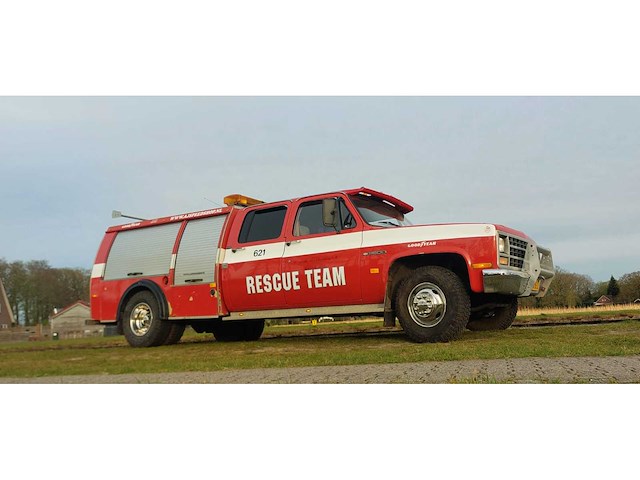1992 chevrolet 3500 brandweerwagen - afbeelding 21 van  21