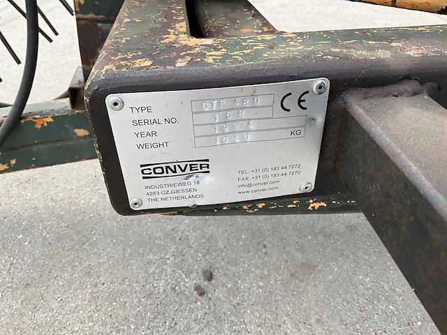 1992 conver 430h maaiboot - afbeelding 16 van  19