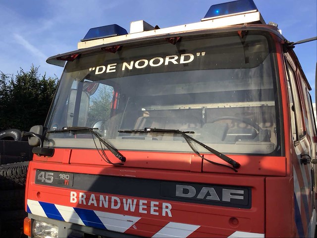 1992 daf ae45ce vrachtwagen brandweerauto - afbeelding 22 van  22