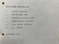 1992 dan mk 11 palletiseerinstallatie - afbeelding 2 van  11