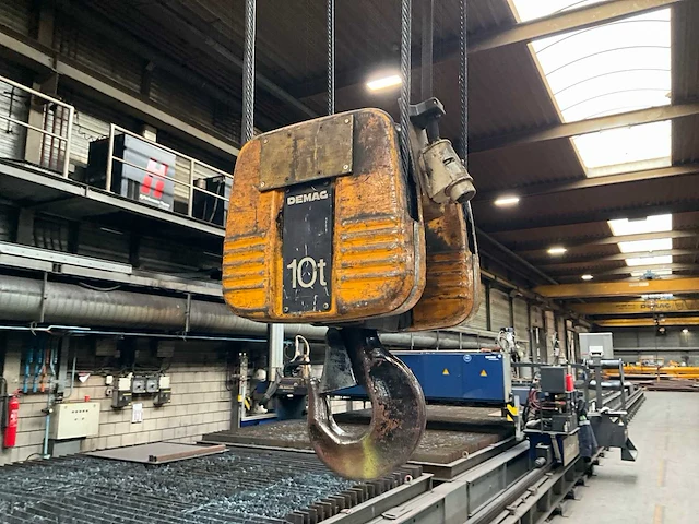1992 demag 10t bovenloophalkraan - afbeelding 8 van  8