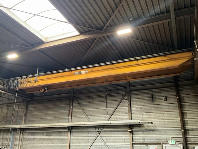 1992 demag 10t bovenloophalkraan - afbeelding 2 van  7