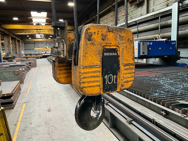 1992 demag 10t bovenloophalkraan - afbeelding 6 van  8