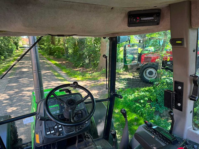 1992 deutz-fahr dx 4.61 agrostar vierwielaangedreven landbouwtractor - afbeelding 10 van  11