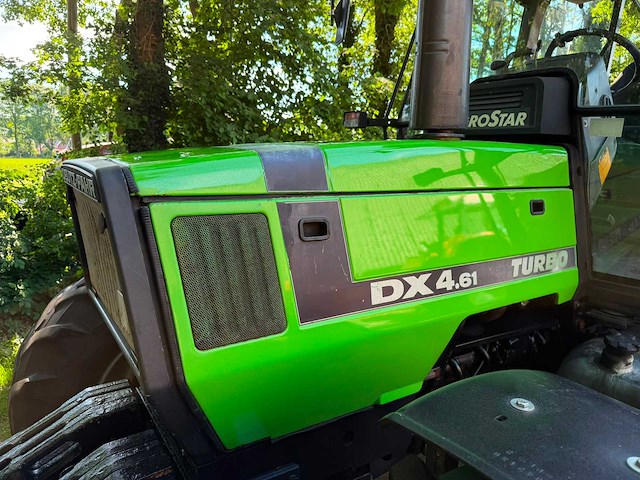 1992 deutz-fahr dx 4.61 agrostar vierwielaangedreven landbouwtractor - afbeelding 15 van  18