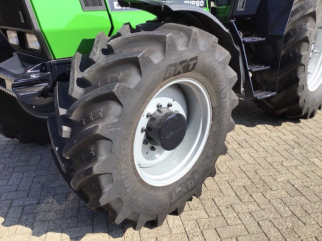 1992 deutz-fahr dx 6.61 agrostar vierwielaangedreven landbouwtractor - afbeelding 2 van  20