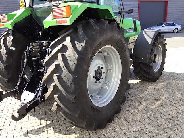 1992 deutz-fahr dx 6.61 agrostar vierwielaangedreven landbouwtractor - afbeelding 4 van  20
