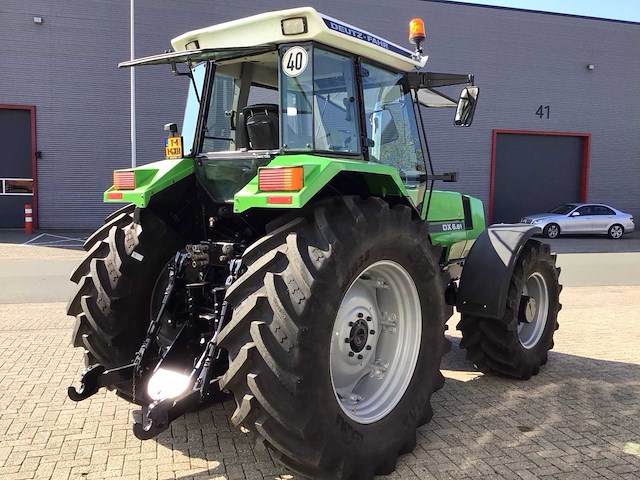 1992 deutz-fahr dx 6.61 agrostar vierwielaangedreven landbouwtractor - afbeelding 17 van  20