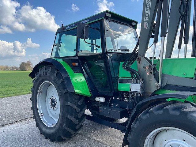 1992 deutz-fahr dx6.10 vierwielaangedreven landbouwtractor - afbeelding 3 van  17